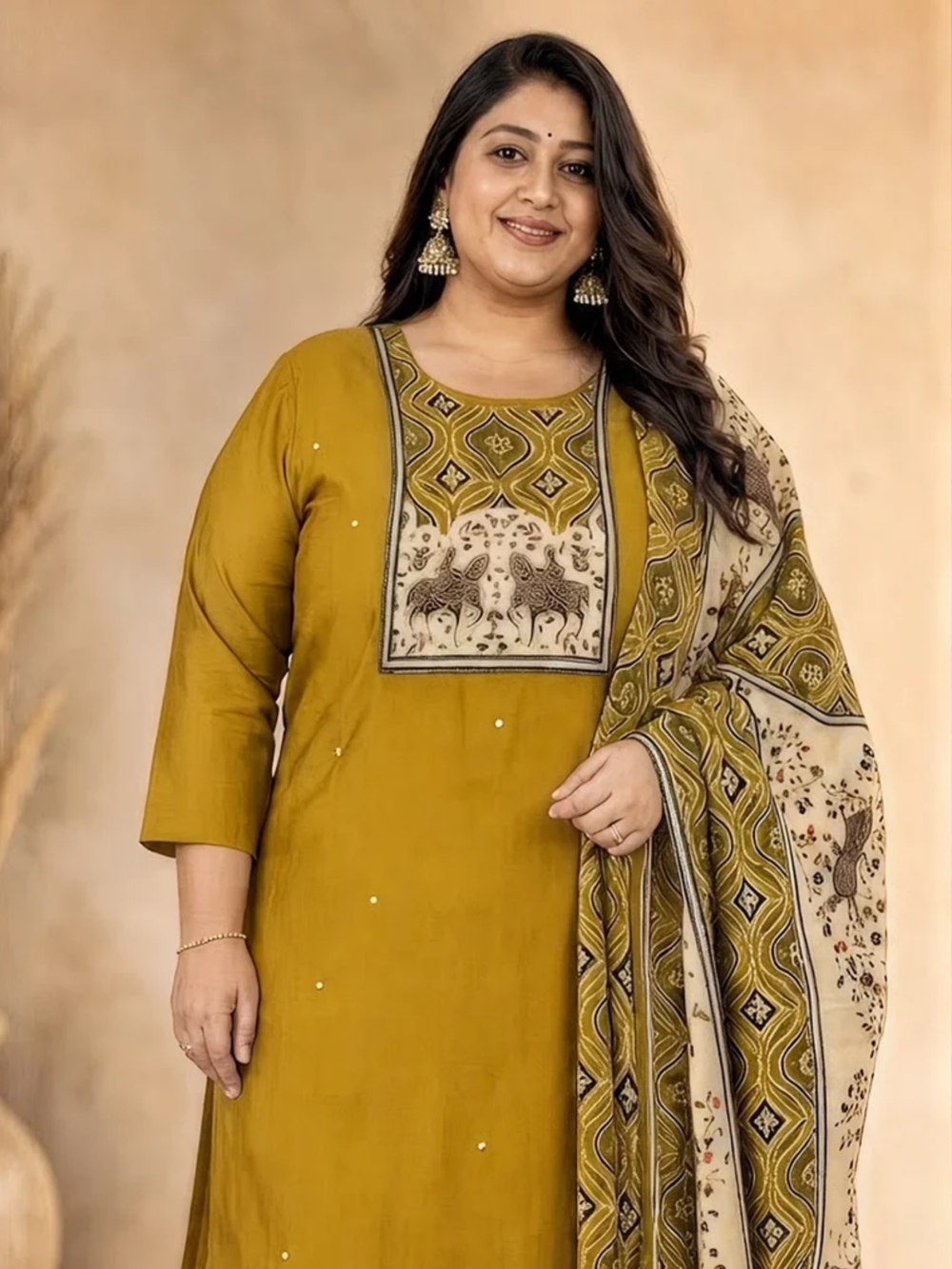 Printed Kurta Set