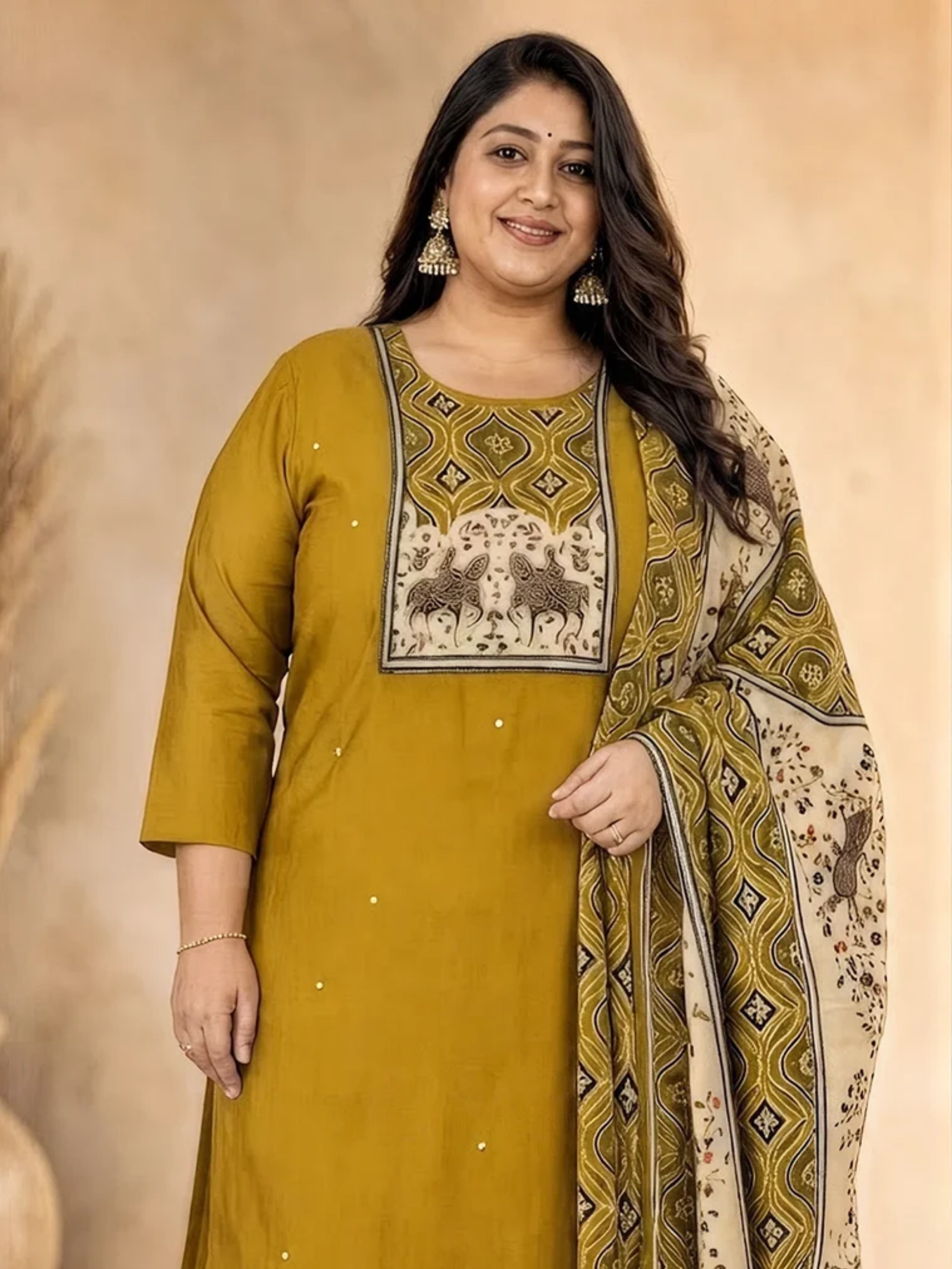 Printed Kurta Set