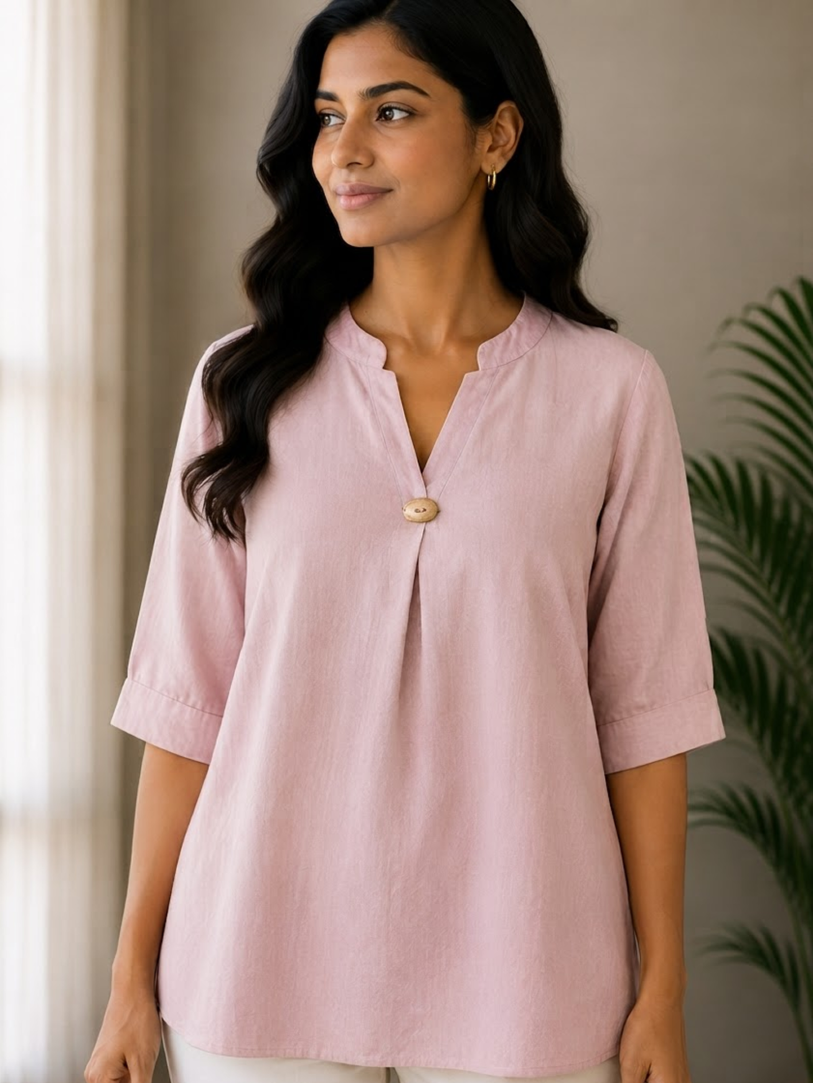 Elegant Floral Embroidered Top - Image 4