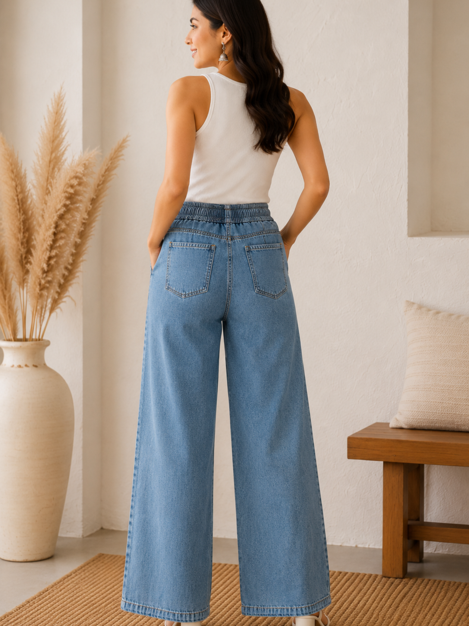 Strait feet jeans - Image 2